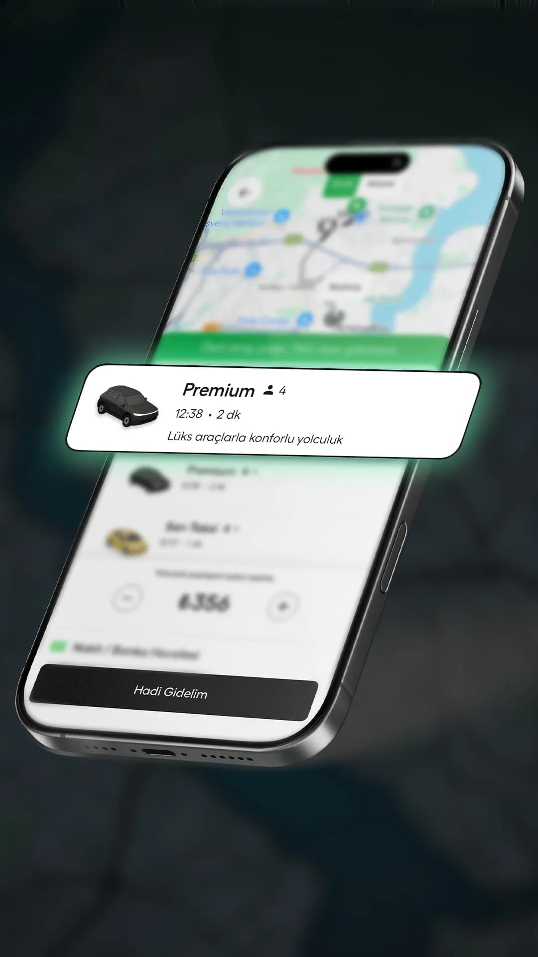 TAG Premium'u seç